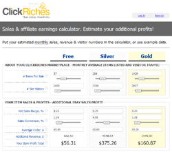 ClickRiches - screen 2